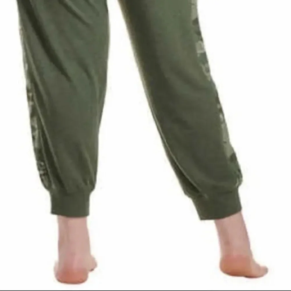 Woman’s camouflage two piece pajama set